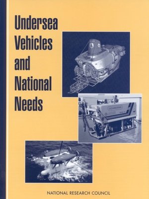 cover image of Undersea Vehicles and National Needs